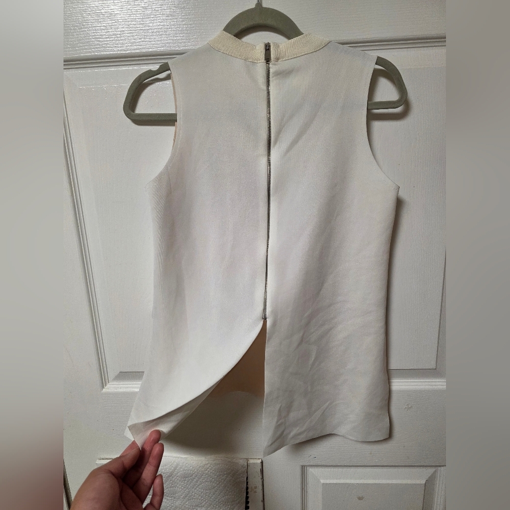 ​Zara W&B Collection Watercolor Layered Top - NWT - Talla M - Picture 7 of 11